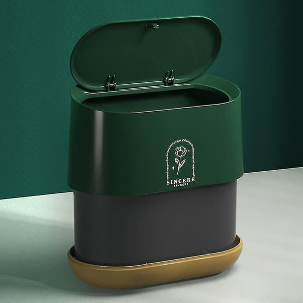 Kontor Dressing Table Søppelbøtte Skrivebord Mini Bin Søppel, c