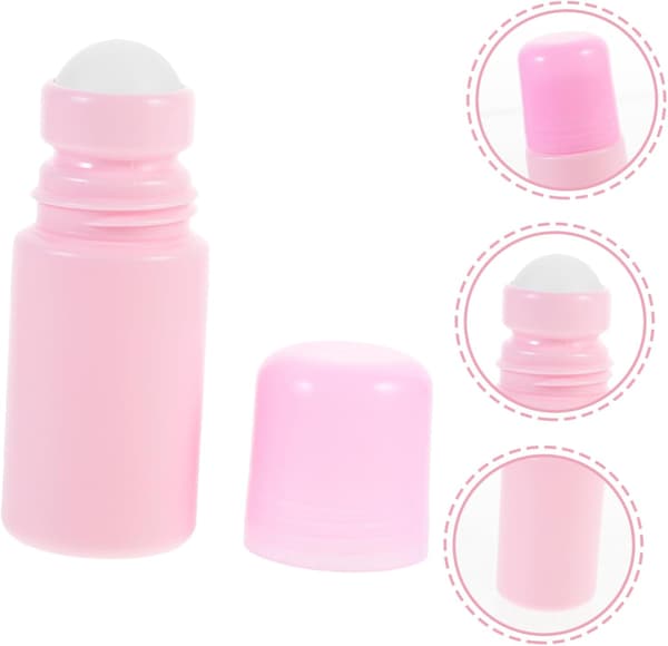 10 st 50 ml roll-on-flaskor eteriska oljeflaskor i bulk för resor bärbara