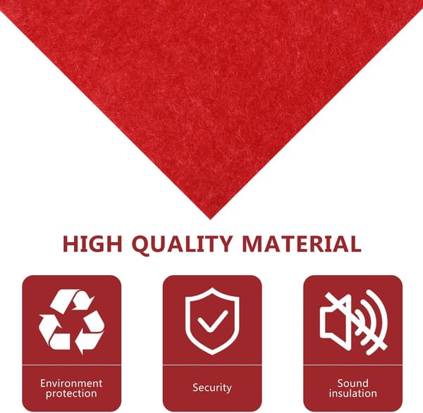 5 stk. filtpanel lydisolasjonsplate akustisk absorpsjonslydisolerende panel