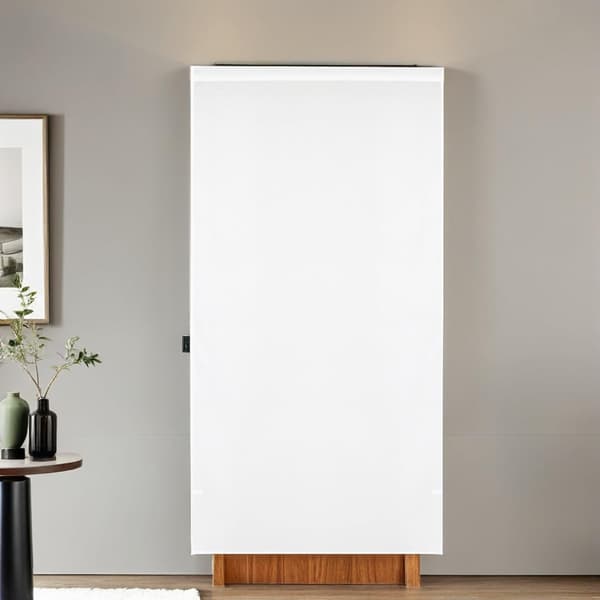 Skira gardiner, halvtransparent gardinpanel i polyester, ljusfiltrerande eleganta veckade draperier