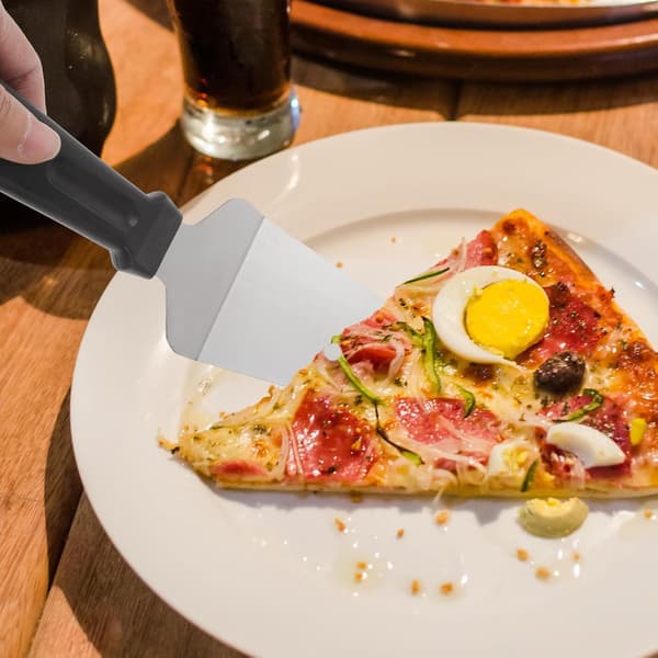 Pizzaspade och pajserver i rostfritt stål Lättviktig rostfri pizzaspade