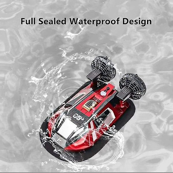 Fjärrstyrd Hovercraft med Kollisionsskydd, Vattentät