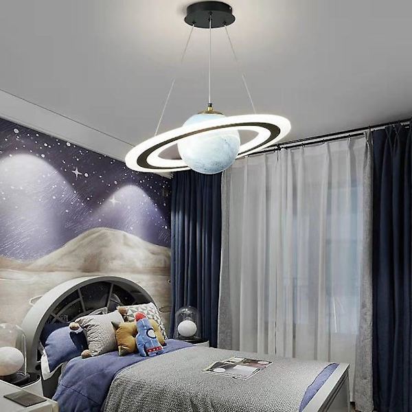 LED-Hänglampa Planet Design 45cm Lykta Sovrumslampa