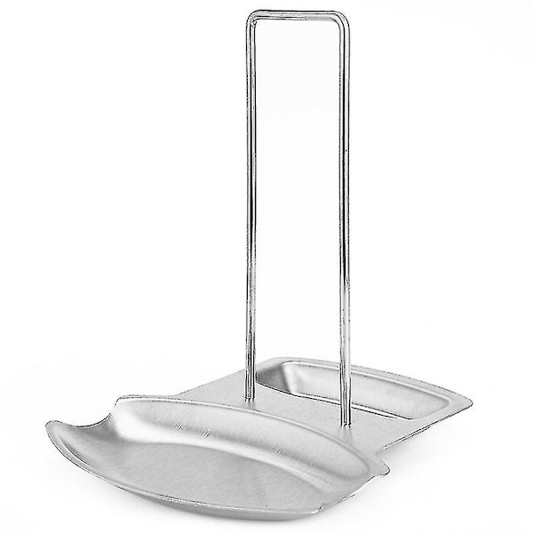 Rustfrit Stål Panderist Stativ Dækning Låg Hvile Stativ Ske Holder Hjem Apparat The Goods