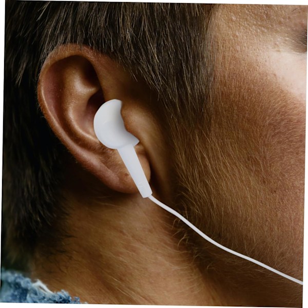 3 st Infällbara Hörlurar Lätta 3,5 mm In-ear Hörlurar