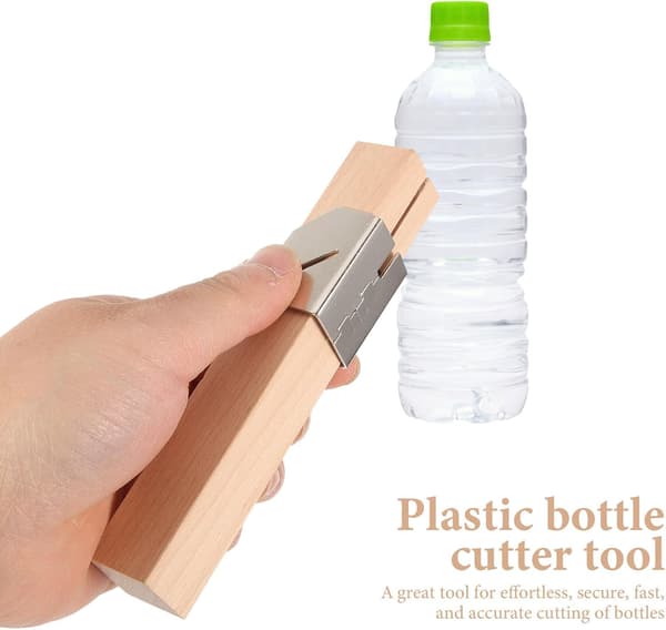 Plastflaskskärare Repverktyg Grön Bärbar Plastflaskskärningsanordning