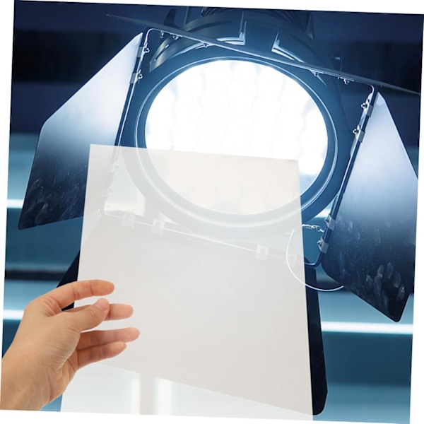 10 stk. PVC-ark Lys Gel Filtre Robust Plastfilm til DIY Projekter