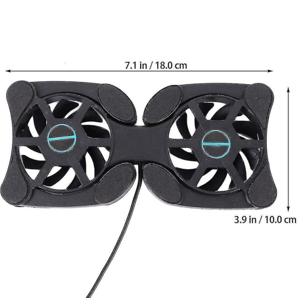 Mini sammenleggbar USB-kjølefan Oktopus Notebook Cooler