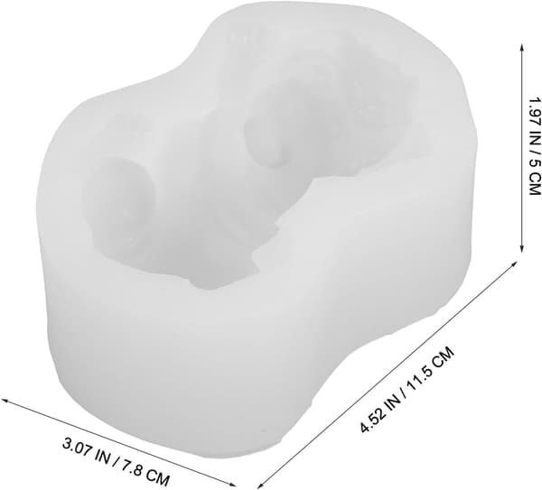 DIY Bageform Cookie Kageform til Bagning 3D Mousse Form Silikone Materiale Flere Anvendelsesmuligheder