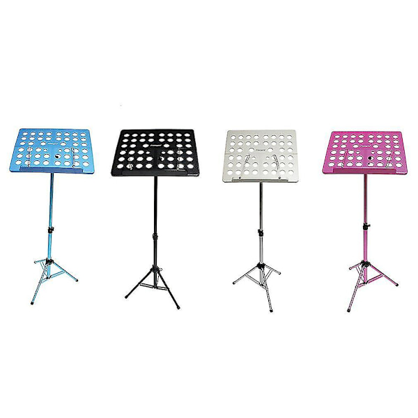 Flanger Fl-05r Foldbart Musikstativ Tripod Holder Med Taske - Sort