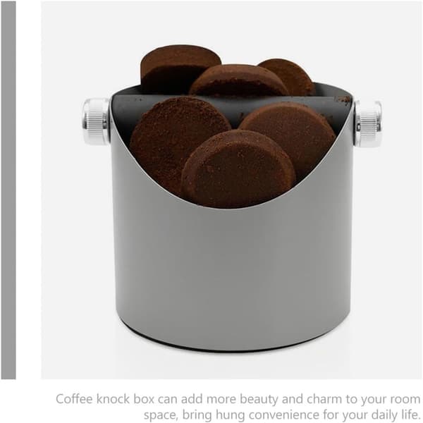 Espresso tilbehør Knock Box Lille kaffegrumsbeholder