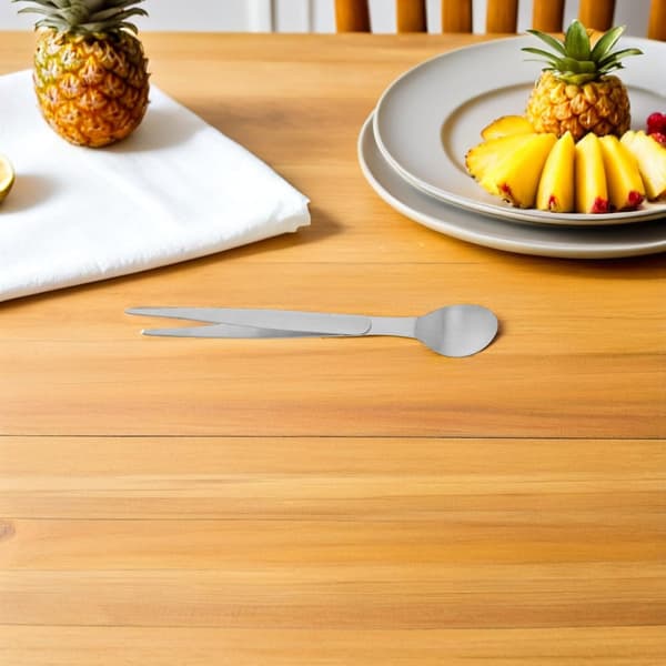 Mini smaksprøveskje spisepinner rustfritt stål 20,5 cm rustfri solide kjøkkenredskaper