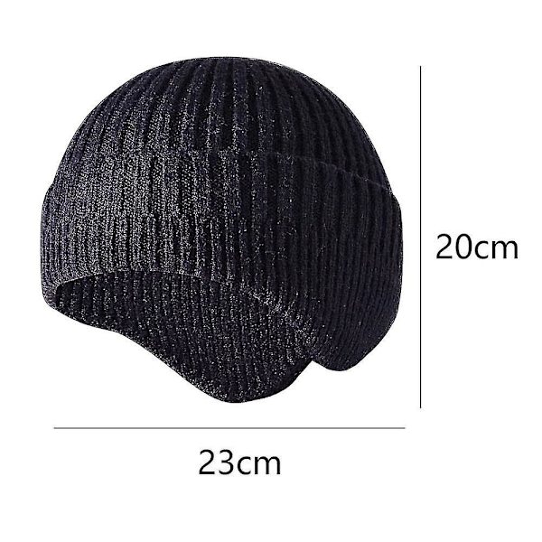 Beanie-luer for menn, casual beanie-luer for menn, strikkede luer for kvinner og tenåringer