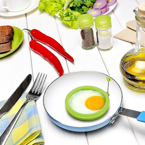 Silikon Ring Omelet Stegeæg Form Madlavning