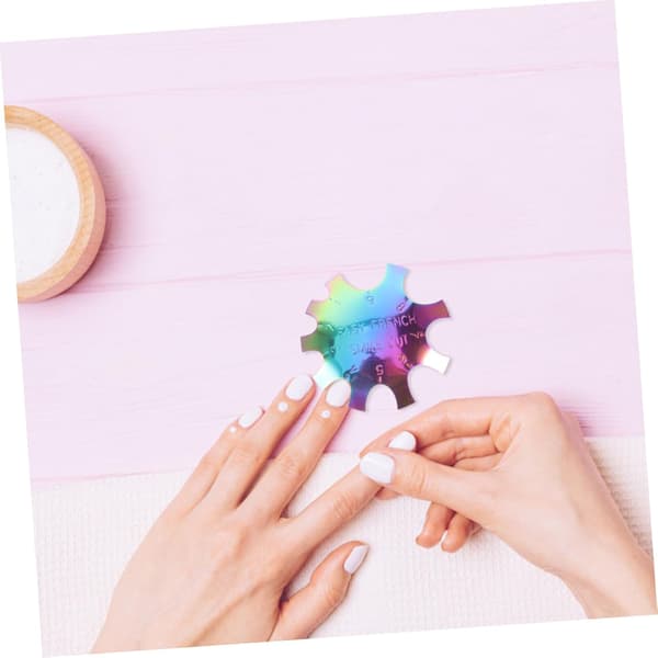 Manicure stålplademodel til kvinder og piger med rustfrit stålmateriale