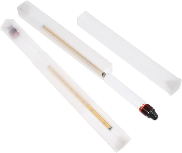2 uppsättningar alkoholhydrometer hydrometer gul skala Pp glas multifunktionell design lätt att använda
