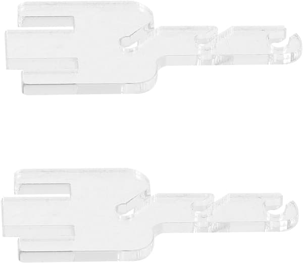 Stickmaskinspännare Adapter 2st Slitstarka Kompakta Spänngafflar
