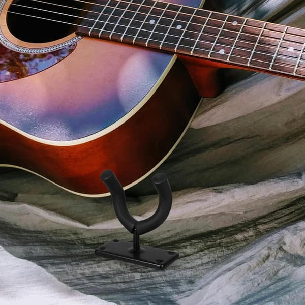 Väggfäste i järn för gitarr för Pipa och Ukulele med multifunktionell design och instrumentorganisation