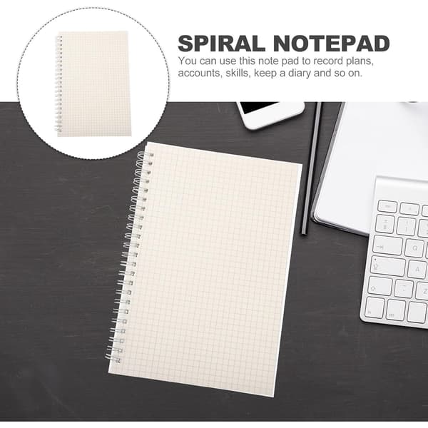 A5 Spiralgitter Notesbog 80 Ark Spiralbundet Akademisk Journal Personlig Dagbog Notesbog