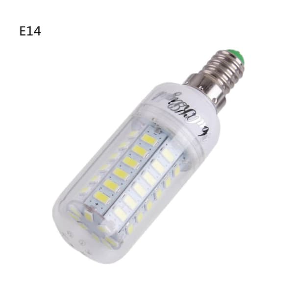 6 stk 15W LED Maispære 1350lm E14 E26 E27 56 LED