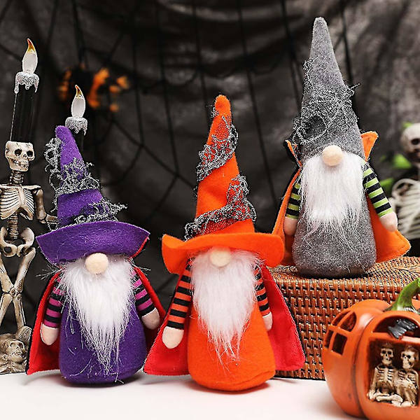 Ruotsalainen Tomte-tonttu Halloween-koristeet Skandinaavinen Tonttu Tomte Nisse Plus-noitahahmo Lomajuhlan Koriste Type A