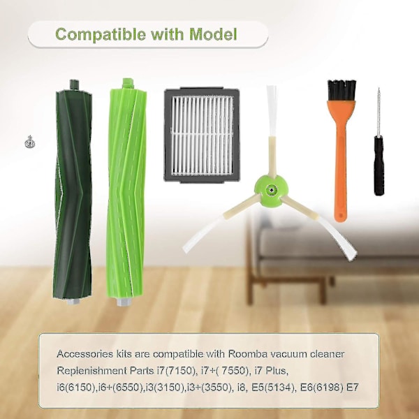 Osien sarja iRobot Roomba J7 E5 E6 E7 I7 I3 I4