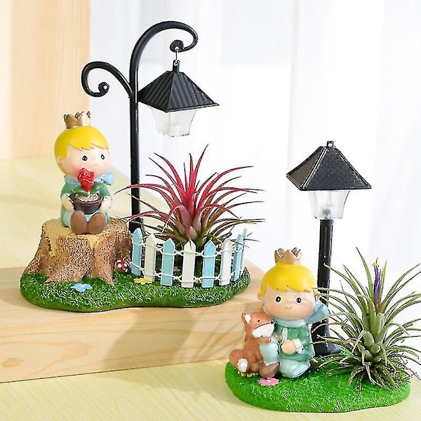 Mini Gadelygte Model Jernbane Tog Lygtepæl Lampe Udendørs Kanal Lygtepæl (1 stk)