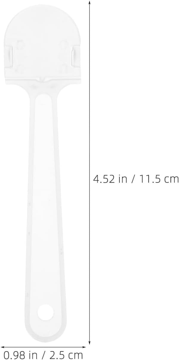 20 stk. blæserfremstillingsmateriale plasthåndblæsergreb stang ABS kompakt design frit kombinerbart