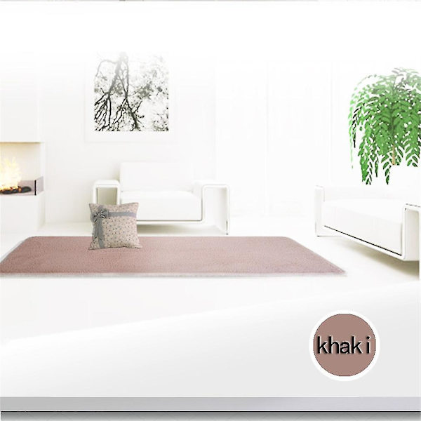 Fiber House Vardagsrum Sovrum Matta Halksäker Shaggy Matta
