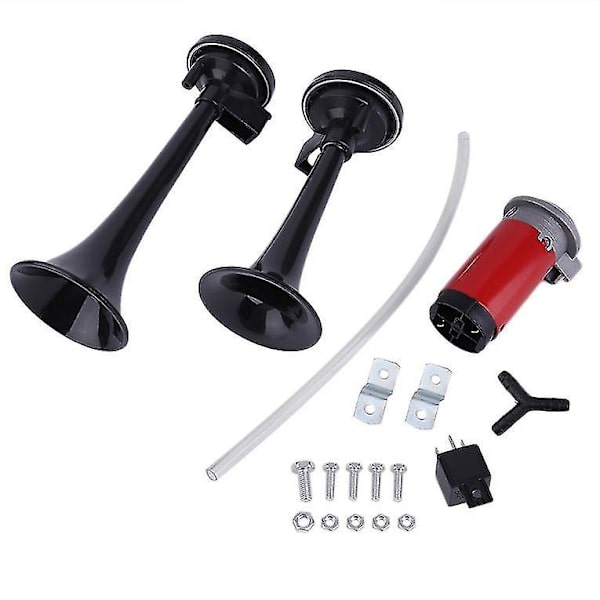 12V 150db Dobbelt Trompet Luft Horn til Motorsykkel for Bil