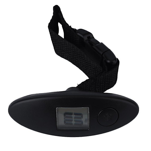 Liten lommevekt med LCD-skjerm, 40 kg