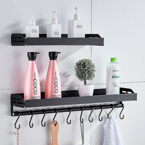 50 cm Väggmonterad Kök Multifunktionell Hylla i Aluminium