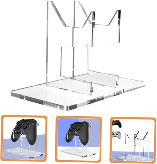 2 stk. spillkontrollerholder Bryterkonsollstativ for videospillkontrollere