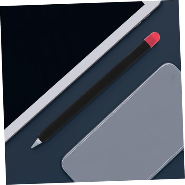 1 Sæt Silikone Etui Tablet Touch Sleeve Stylus Holder Elastisk Blyant