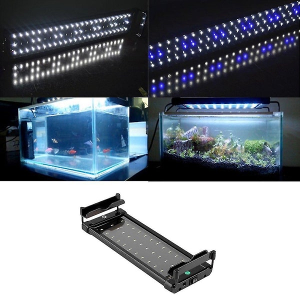 Undervattensakvarium Fish Tank 6W 28cm LED-ljuslampa