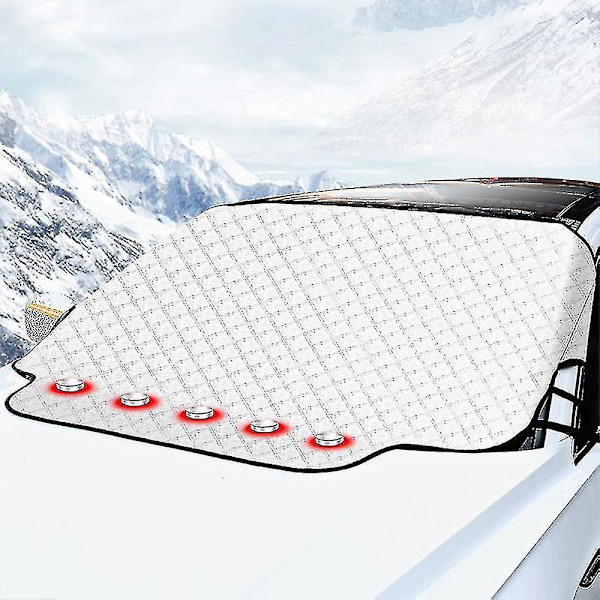 Vinterbil Frontrute Snødeksel Solskjerm