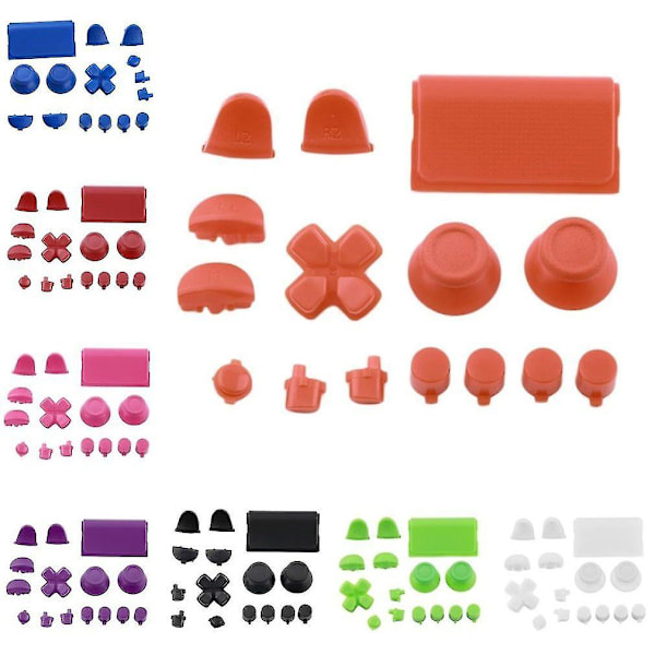 Ersättningsknappar Mod Kit för PS4-kontroll Solid