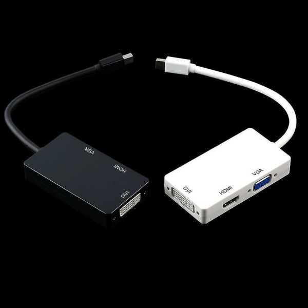 Mini DP - DVI, VGA, HDMI -sovitin Surface Pro 3, 2, 1:lle