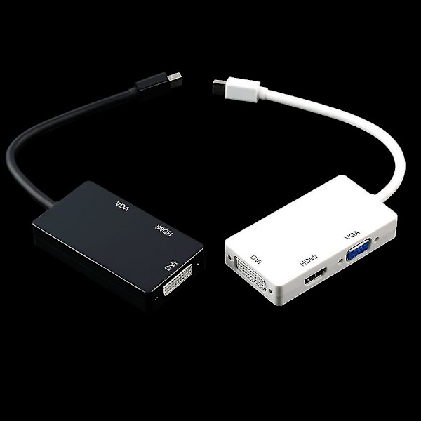 Mini DP til DVI VGA HDMI Adapter til Surface Pro 3 2 1