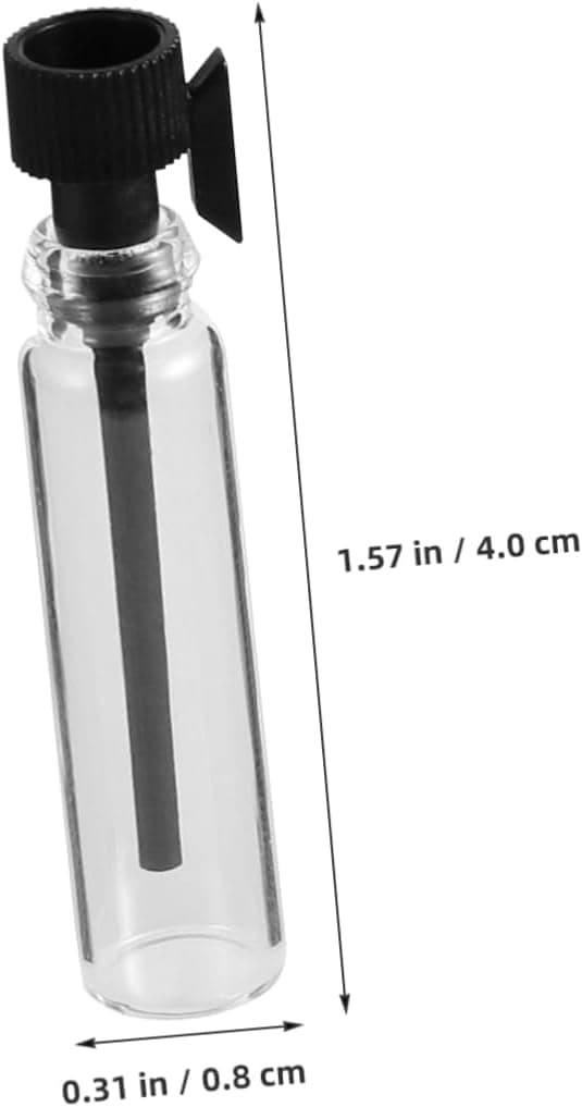 Påfyllbare tomme parfymedråpeflasker Bærbar minikompakt design 100 stk