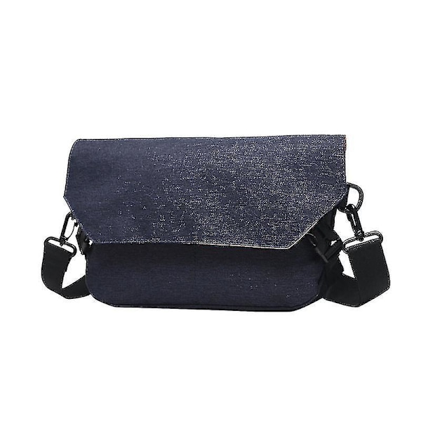 Mænds Messenger Taske Vandafvisende Canvas Crossbody Tasker Let Skuldertaske