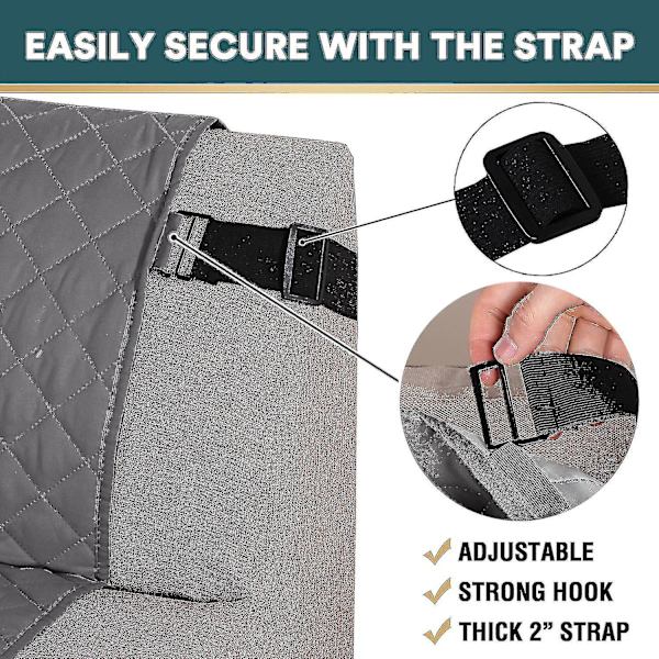 Rl Vanntett Sofadekke Quiltet Sofa Beskytter Sofadekke