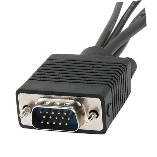 Svga til S-video Konverter 3 Jack til Laptops/desktops Tv-ud Funktion Standard Sub-d Input