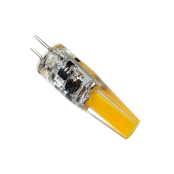 6 stk G4 3W 1LED Dimmbare Maislys AC12V Hvit Varmt Hvit