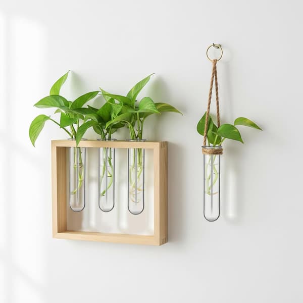 5 st växtförökningsstationrör Glas Blomvattenrör Modern stil Elegant