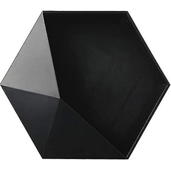 Hexagonalt Geometrisk Væghylde Multifunktionel Flydende Opbevaringshylde Kreativitet Displayvæg