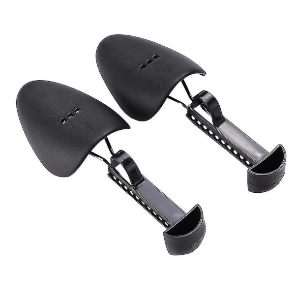 Justerbar skohållare för skor för damer för stövlar Shoe Expander Extender Support Keeper (1 par-svart)