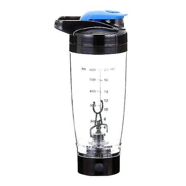 600 Ml Shakerflaske Proteinpulver Vand Gym Træning Elektrisk Automatisk Havregryn Kop Mælk Bærbar Blanding