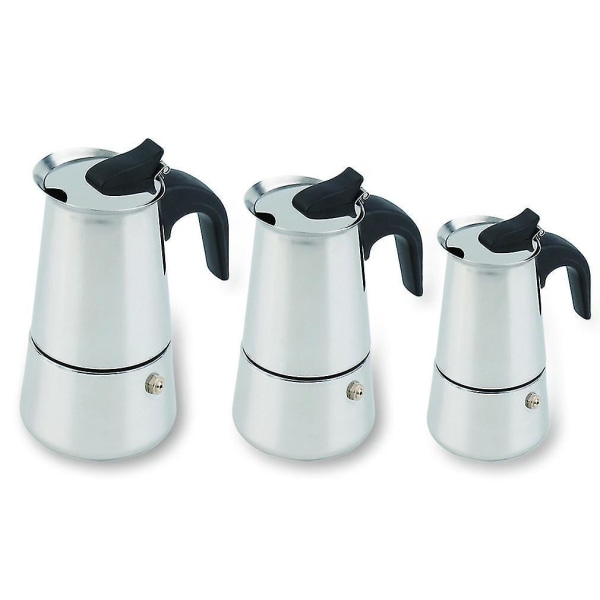 2-kopper Percolator Komfur Kaffemaskine Moka Pot