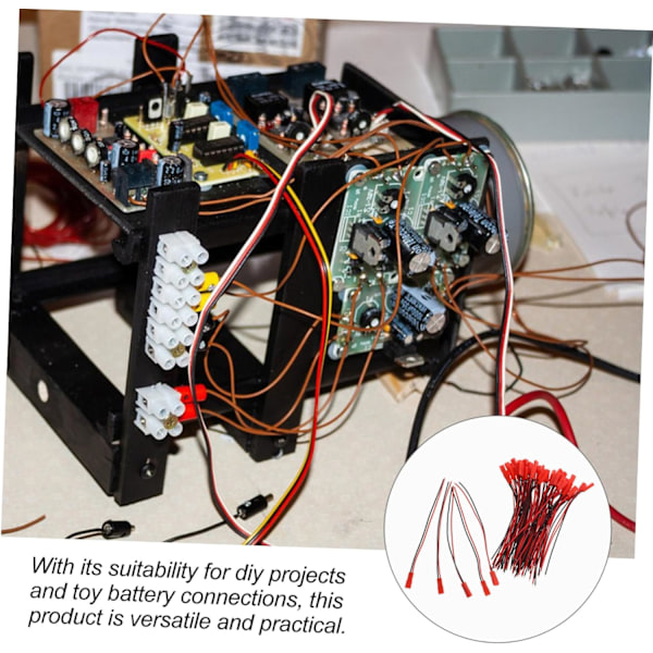 Terminal Hane Kontakt Kabel Kontakt Kabel DIY Hantverk Terminal Tråd St. Förpackning